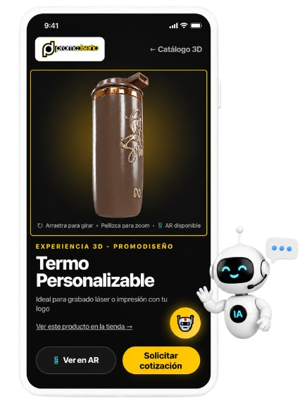Catálogo 3D con AR